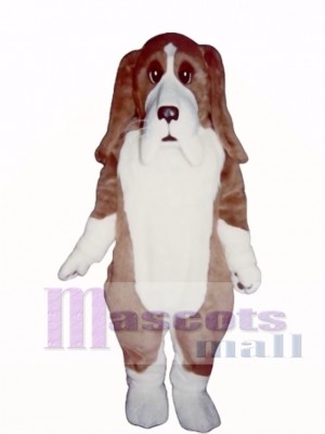 Niedliches Basset Hound Dog Maskottchen Kostüm Tier