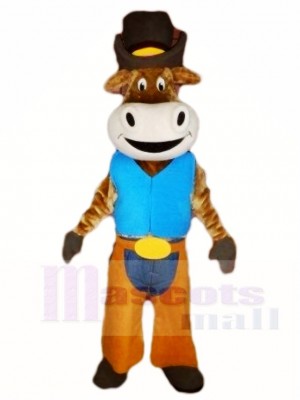 Ochse Das Vieh Cowboy Maskottchen Kostüme Tier