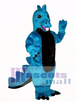 Blaues Dino Maskottchen Kostüm Tier