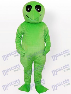 Grünes Alien Adult Party Maskottchen Kostüm